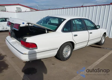1997 Ford Crown Victoria Lx from USA, damaged, VIN 2FALP74W9VX154852